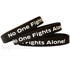 no one fights alone bracelets