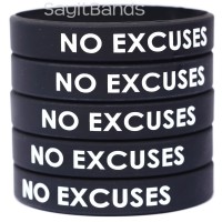 No Excuses Wristbands